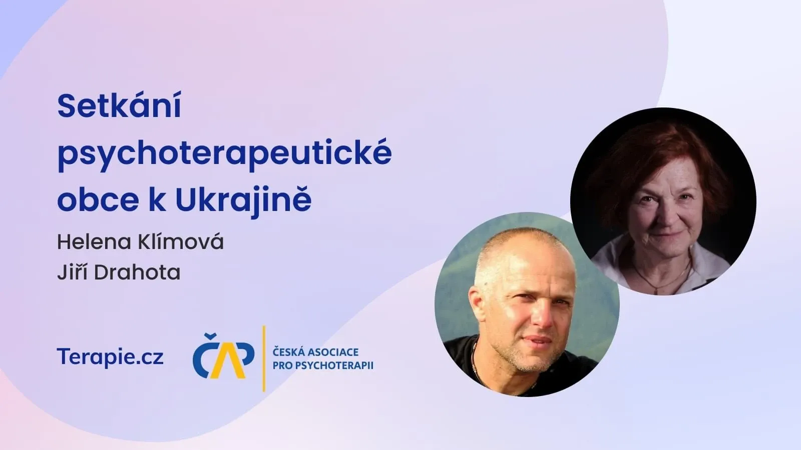 Setkání psychoterapeutické obce k Ukrajině